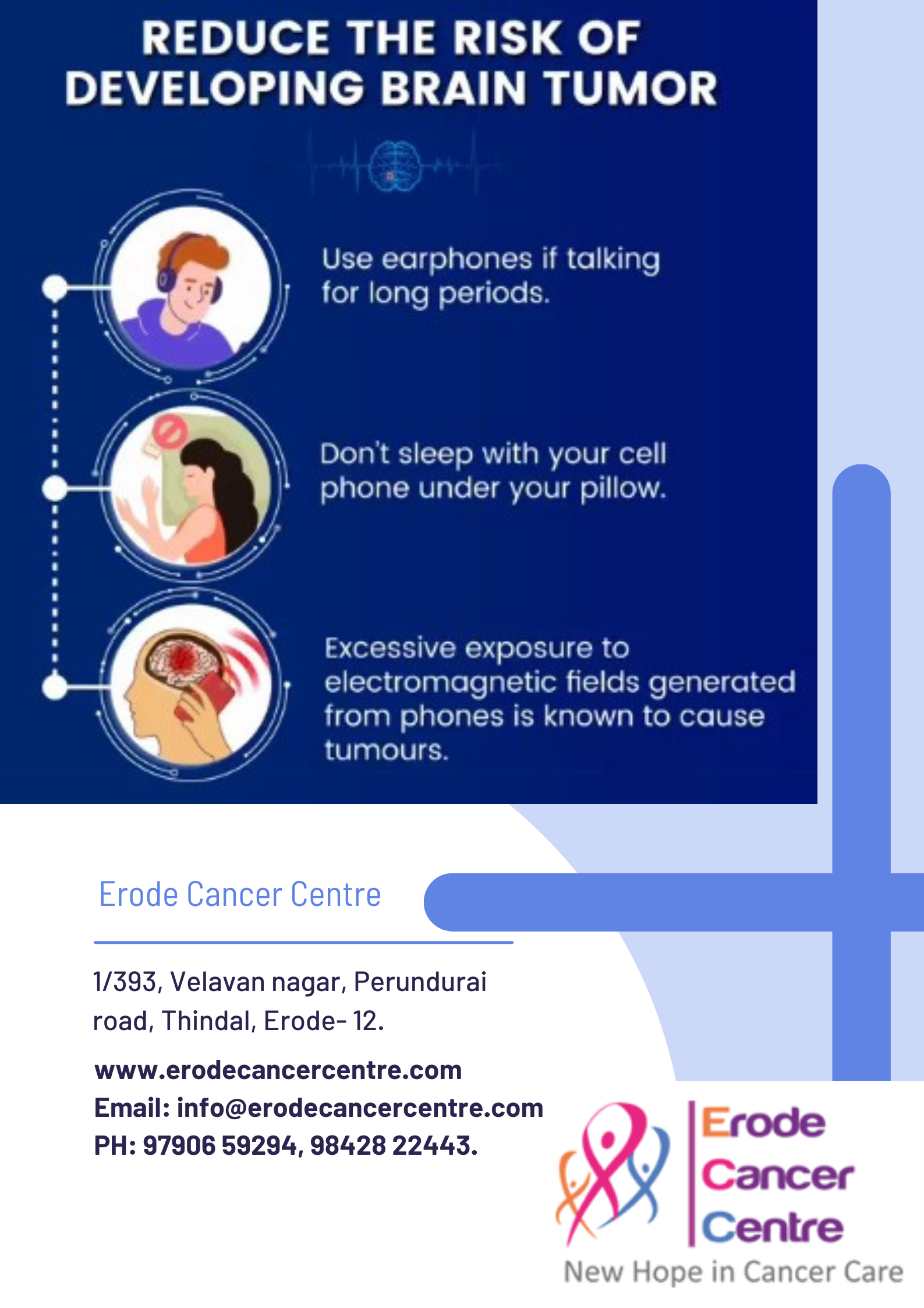 Brain Tumor Common Symptoms Causes And Prevention Erode Cancer Centre 